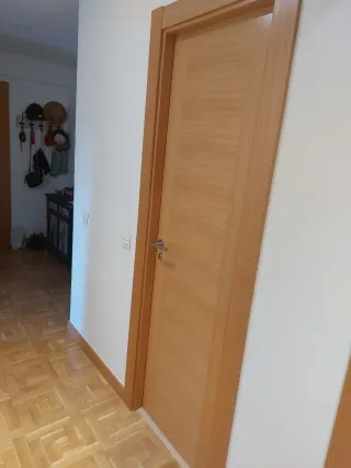 Puertas Macizas color Nogal