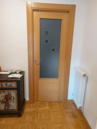 Puertas Macizas color Nogal