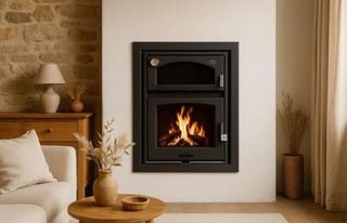 Estufa Insertable de leña Aston con Horno MAD2009