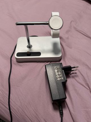 Soporte Carga Apple Watch y iPhone.