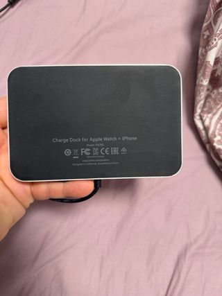 Soporte Carga Apple Watch y iPhone.