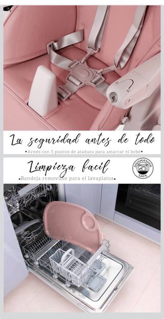 Trona Sweety Fox Plegable Rosa