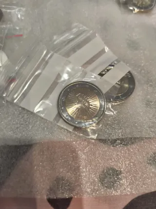 Lote 2 monedas 2€ Lituania - reserva Sandra