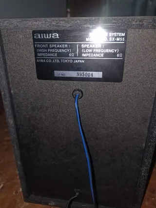 Mini cadena Aiwa Hi-Fi