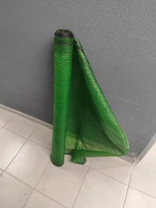 Toldo privacidad balcón verde