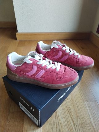 Zapatillas Coolway Goal rosas/rojas
