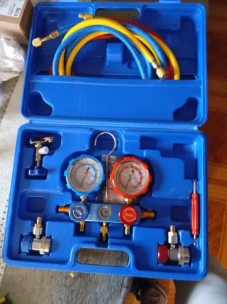 Manómetros para aire acondicionado