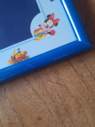 Marco fotos Disney Mickey y Minnie azul