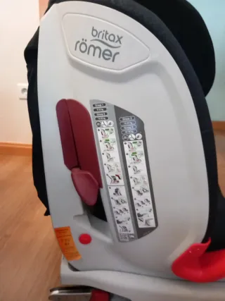 Silla de coche Britax Römer. Grupo 123
