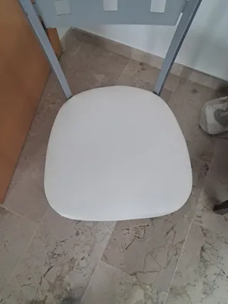 4 Sedie da Cucina in Metallo