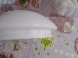 Plafón de techo de cristal blanco