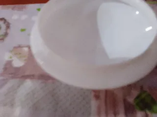 Plafón de techo de cristal blanco