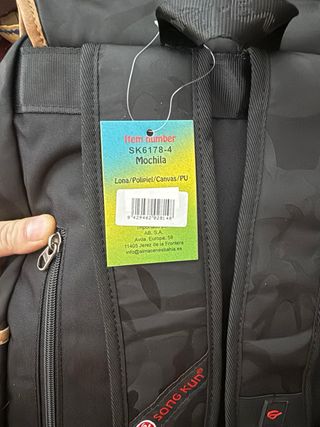 Mochila SongKun Camuflaje Marrón Negra