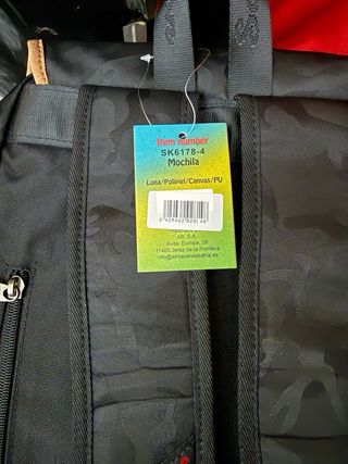 Mochila SongKun Camuflaje Marrón Negra