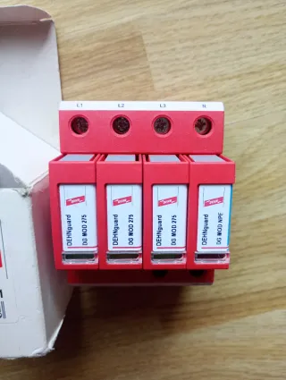 Limitador Sobretensiones Trifásico DEHN