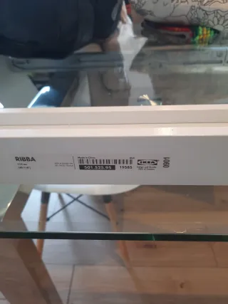 Estante Ribba Ikea Blanco 115cm