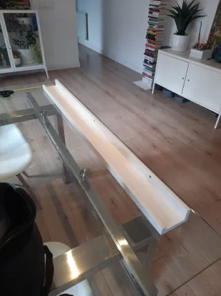 Estante Ribba Ikea Blanco 115cm