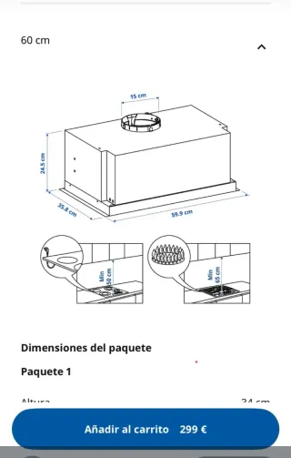 Campana Extractora Ikea Acero Inoxidable