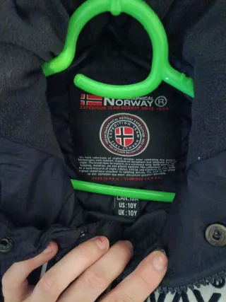 Chaqueta Geographical Norway niño azul