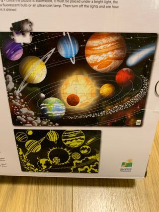 Puzzle Espacio Gigante Brilla Oscuridad
