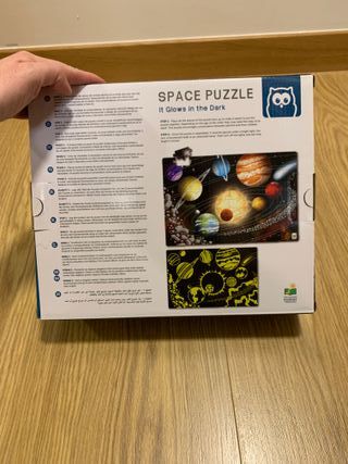 Puzzle Espacio Gigante Brilla Oscuridad