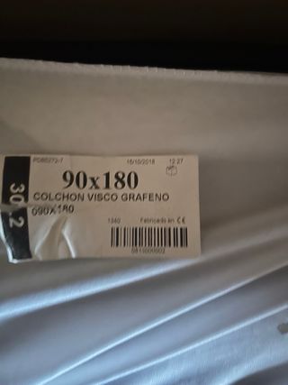 Colchón 180x90