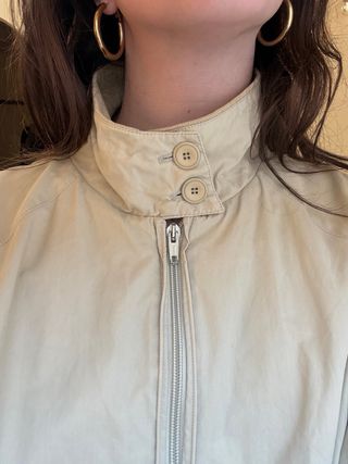 Giacca a vento Mabrun vintage beige