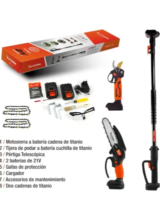 KIT DE PODA A BATERIA