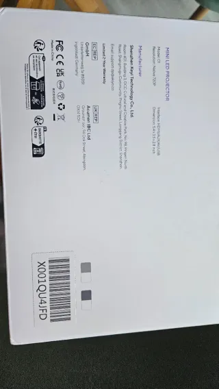 Proyector LED Mini Akiyo Q1