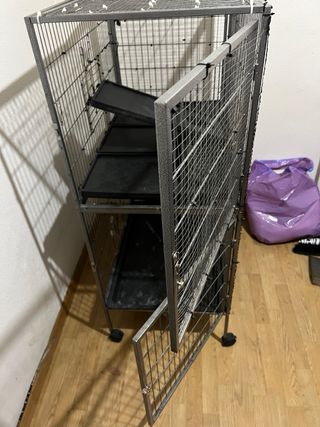 Jaula para hurones de 2 niveles 200e original