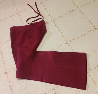Pantalón Naf Naf Rojo Talla S