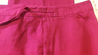 Pantalón Naf Naf Rojo Talla S