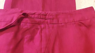 Pantalón Naf Naf Rojo Talla S
