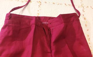 Pantalón Naf Naf Rojo Talla S