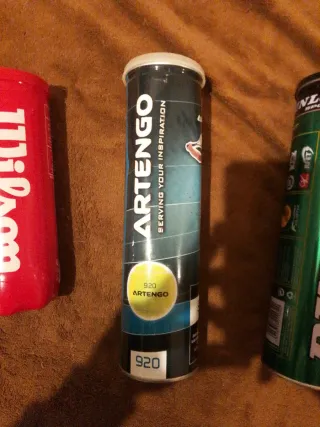 Pelotas de pádel Wilson, Dunlop, Artengo