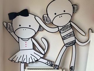 Monos madera decorativos