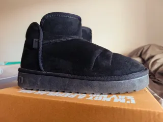 Botas de invierno mujer talla 42 negras