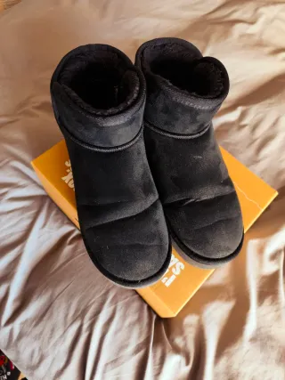 Botas de invierno mujer talla 42 negras