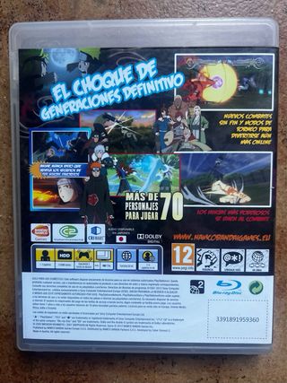 PS3 Naruto Shippuden Ultimate Ninja Storm Generati