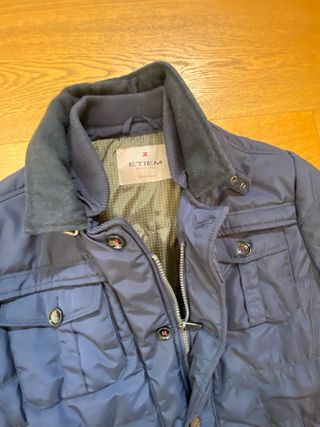 Chaqueta acolchada ETIEM azul marino