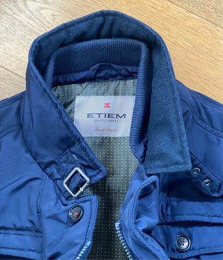 Chaqueta acolchada ETIEM azul marino