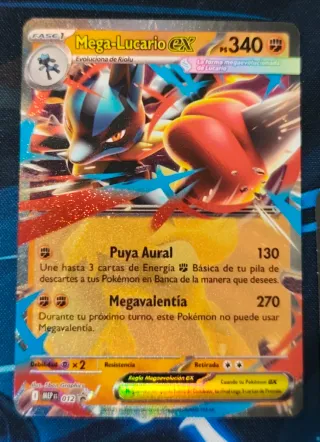 Pack Pokémon TCG Mega Lucario y Charizard