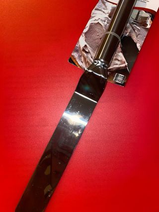 Cuchillo pelador con tapa y espatula de pasteleria