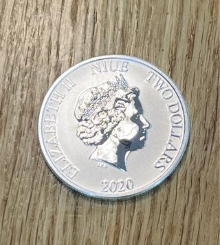 Moneda Star Wars Darth Vader Plata Pura