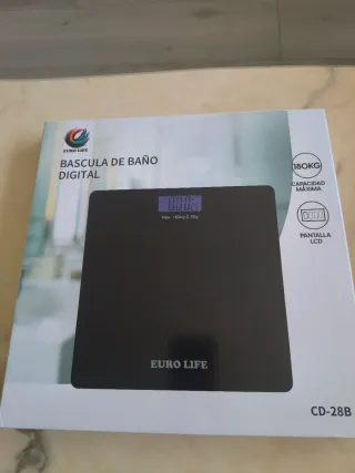 Báscula Digital Baño Euro Life 180kg