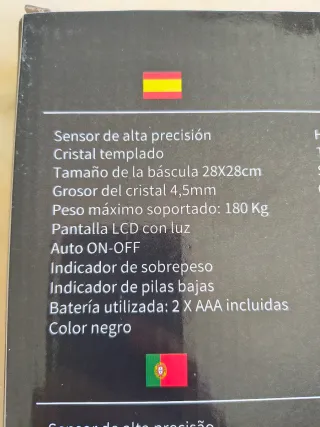 Báscula Digital Baño Euro Life 180kg