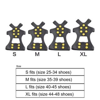 Crampones 10 Dientes Talla XL (EU 44–48)
