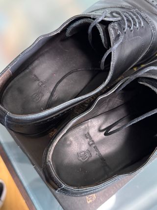 Zapatos Oxford Hombre Massimo Dutti Negros