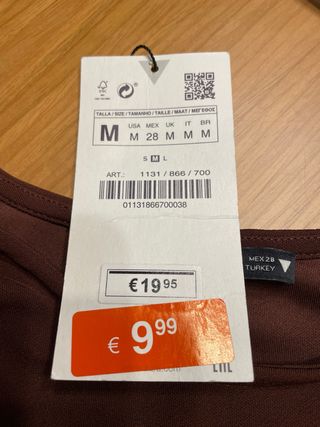 Vestido de invierno marrón