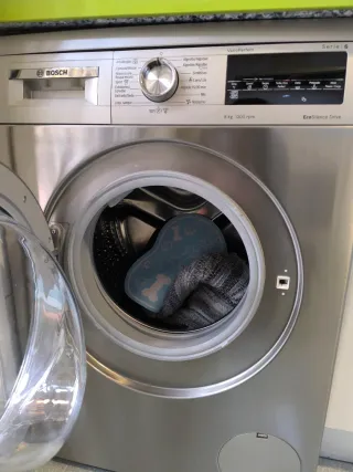 Lavadora y Lavavajillas Bosch Serie 6 Acero Inox